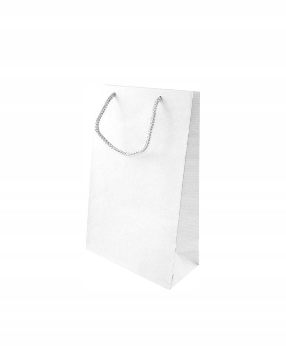 50x vloeitjes Cadeauzakjes Wit 17x7x25 cm - Prestige Premium