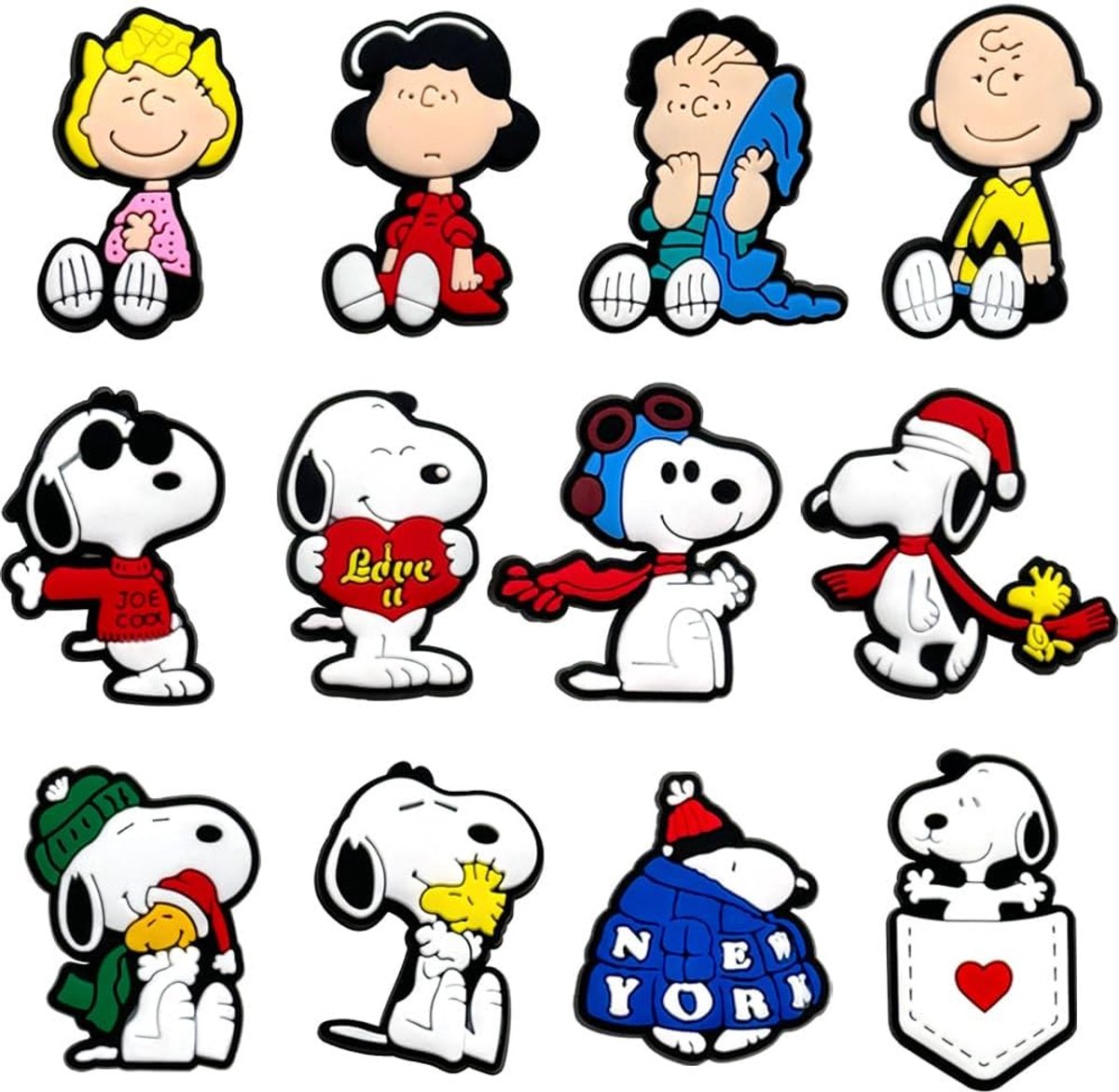Shoe Charms for Kids Women Cartoon Shoe Decoration for Shoes Bracelet Clog Sandals Birthday Gifts Rubber - ShopVlot
