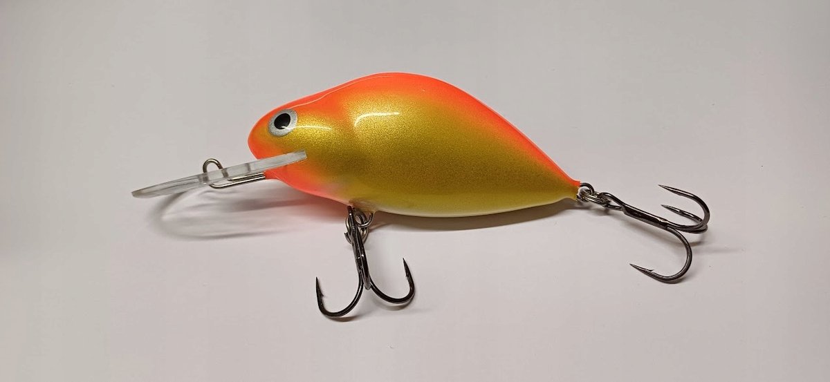 Merkloos Wobbler 7cm 22g - Diep Duikend, Visserij op Snoek & Meerval