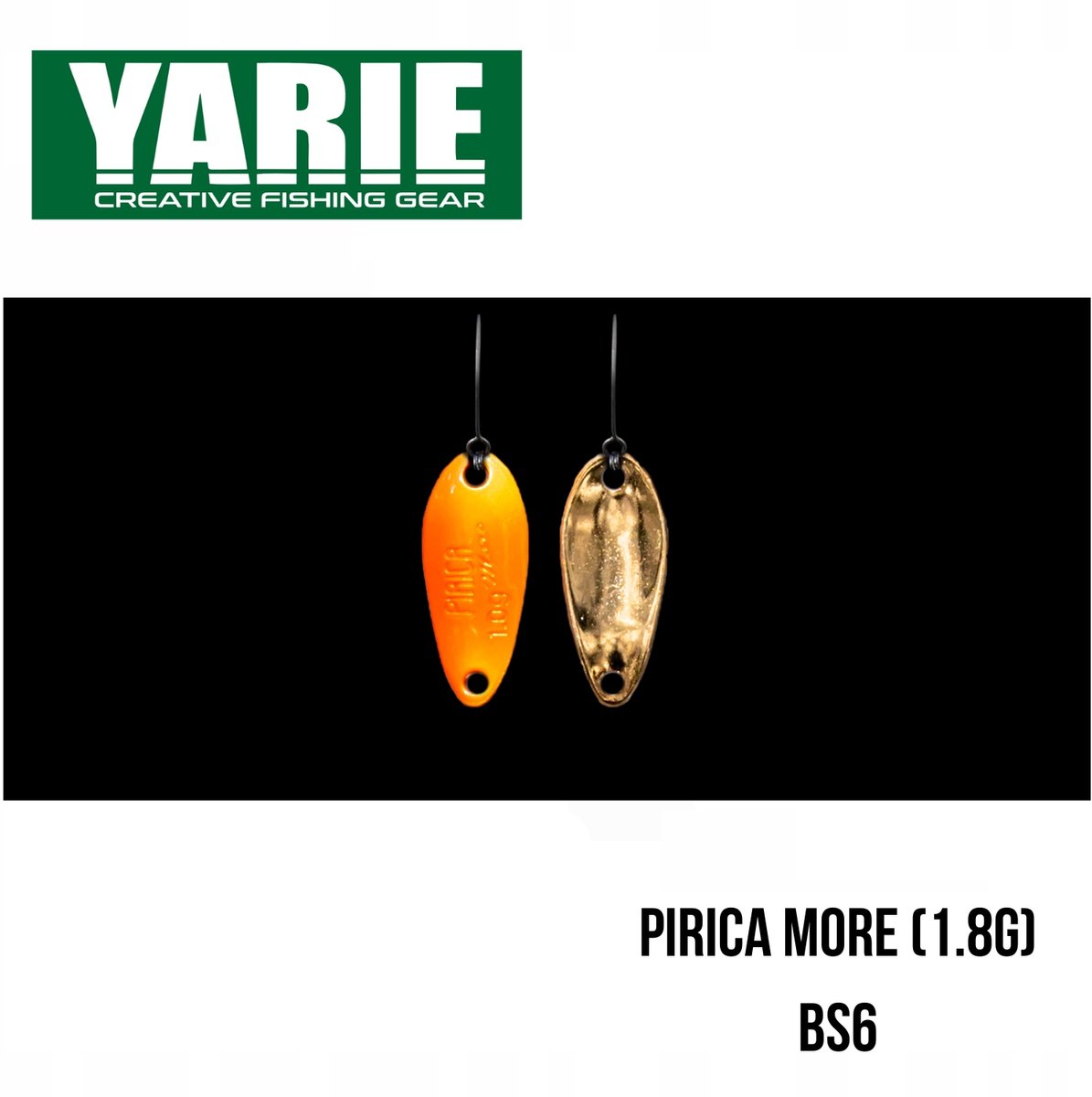 Yarie Pirica More BS6 Wobbler 1.8g - Kleine Kunstaas voor Grote Vangsten