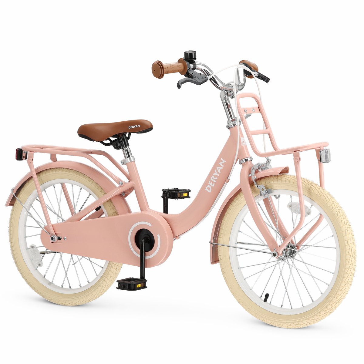 Deryan Liv Kinderfiets 20 inch - Verstelbaar Stuur en Zadel - Roze