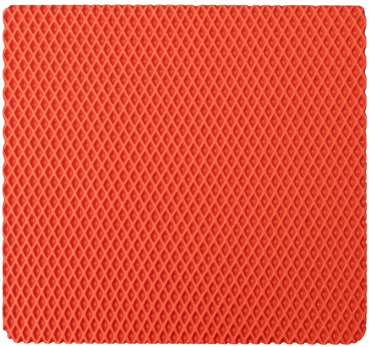 Rode EVA Afdruipmat 44x44 cm - Keukenmat voor Vaat