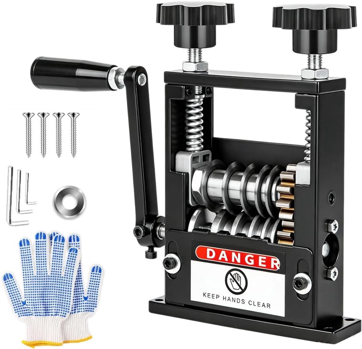 Cable Peeler Manual Cable Stripper with 6 Channels and 5 Blades for Drill and Hand Crank for 3-17 mm Cable Painter - ShopVlot