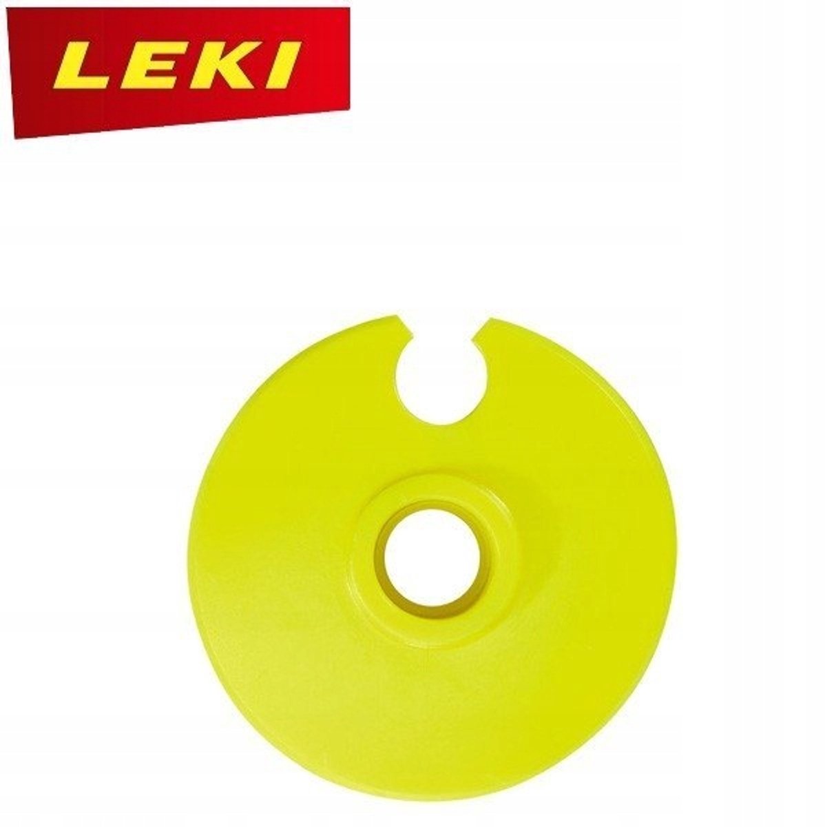 2x Ski-polschijven Racing SL Neon Geel