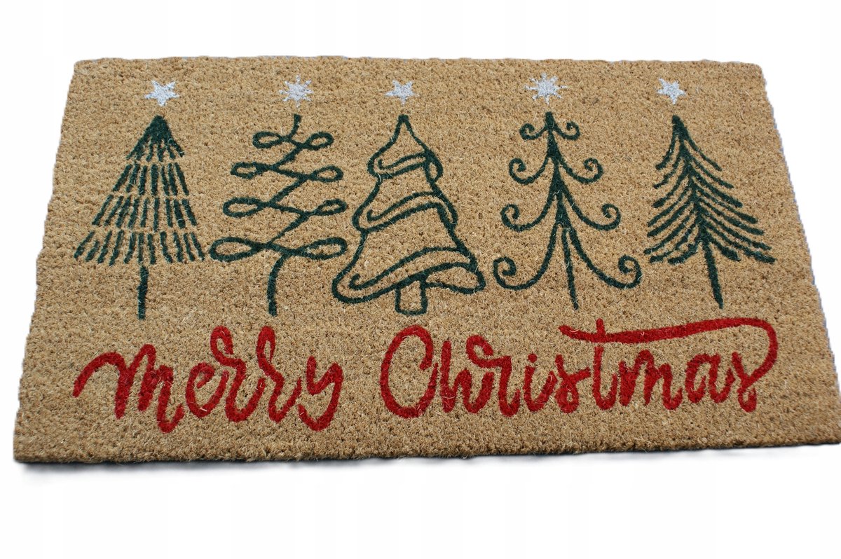 Hanse Home Kokos Woonmat Vrolijk Kerst 40x70cm