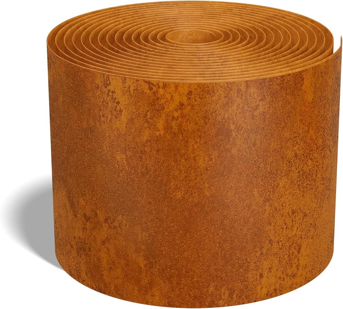 Corten Steel Garden Edging, 12 m x 14 cm, Metal Lawn Edge, Easy Assembly, 1 Pair of Gloves Included, Edge for Garden - ShopVlot