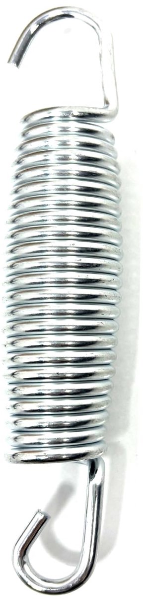 Trampolinfedern set van 24 - 135 mm lang, 3 mm dik