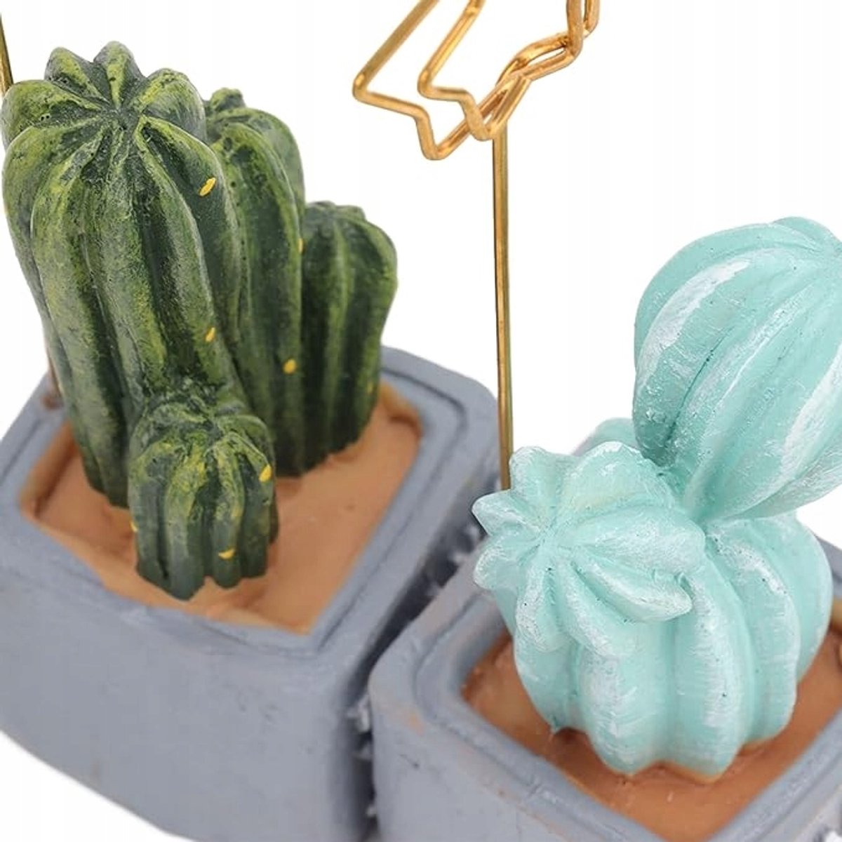 Decoratieve Klemmen voor Bureau - 4 Stuks