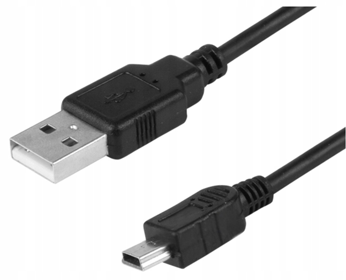 USB naar Mini USB Kabel 1.2m - Laden & Synchroniseren