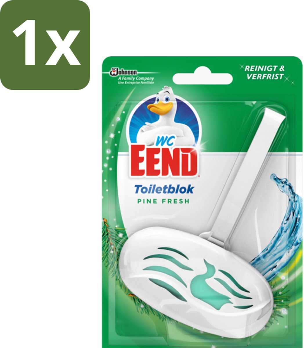 WC Eend - Pine Fresh - Toiletblok - Klassieke Dennengeur - 40 gr - 1 stuk
