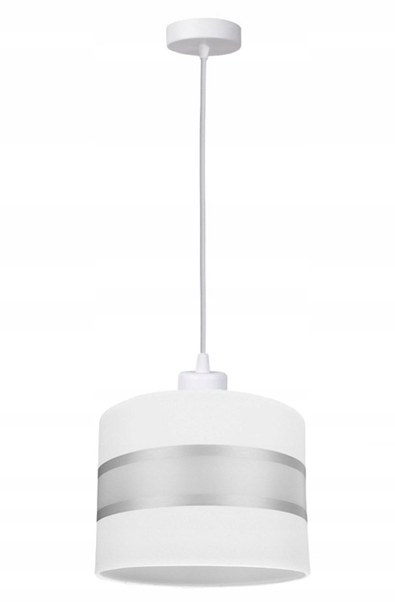 Hanglamp met stoffen kap, E27 fitting, Ø 20cm