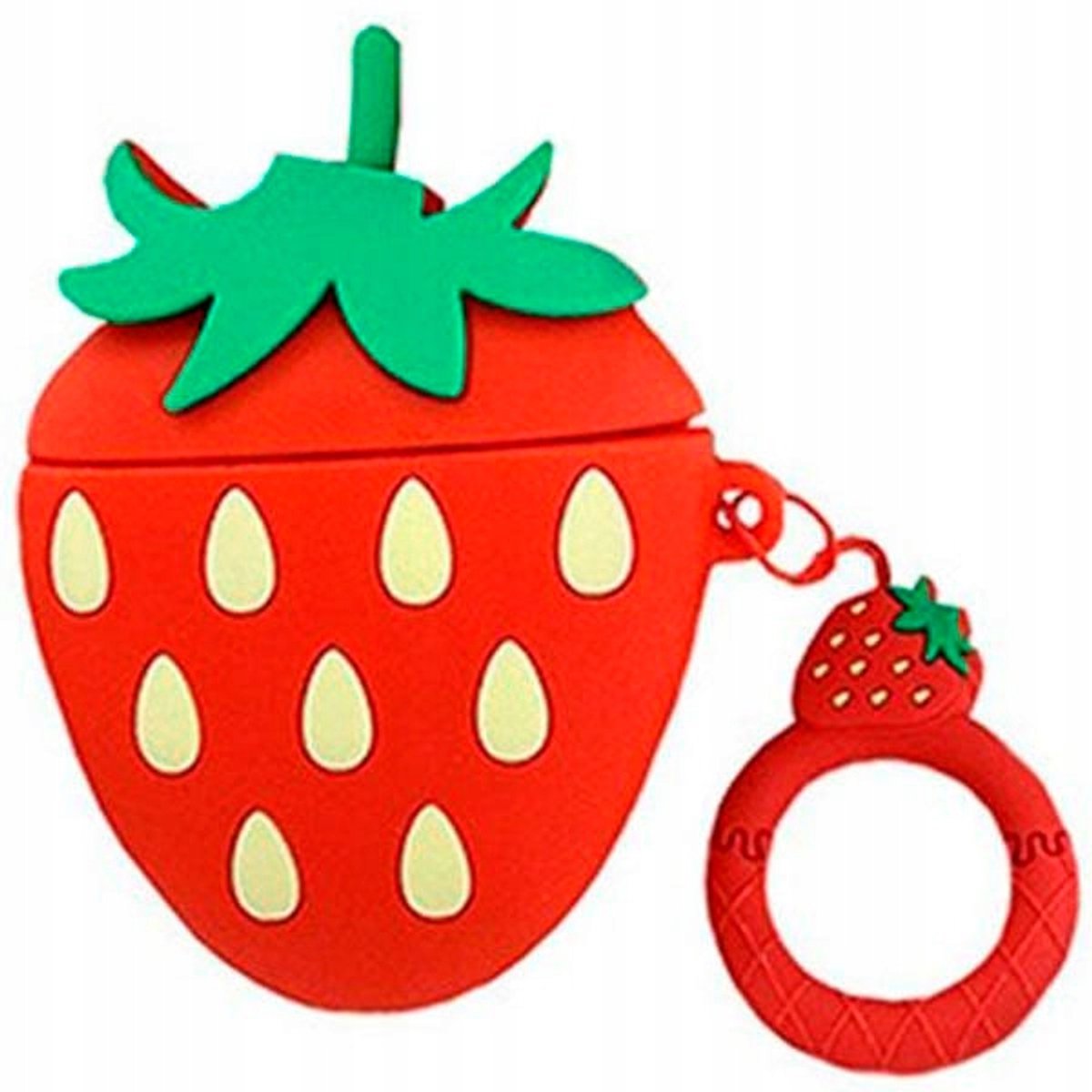 AirPods Pro Case - Siliconen 3D Fruit - Beschermhoesje met Lus