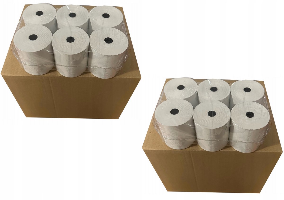 72x Thermische Rol 80x80mm - 80m - BPA Vrij