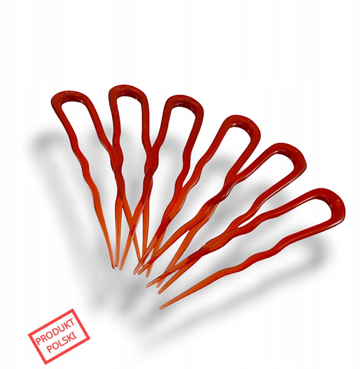 Haarspeld voor Kapsels - 6 Stuks - Bordo