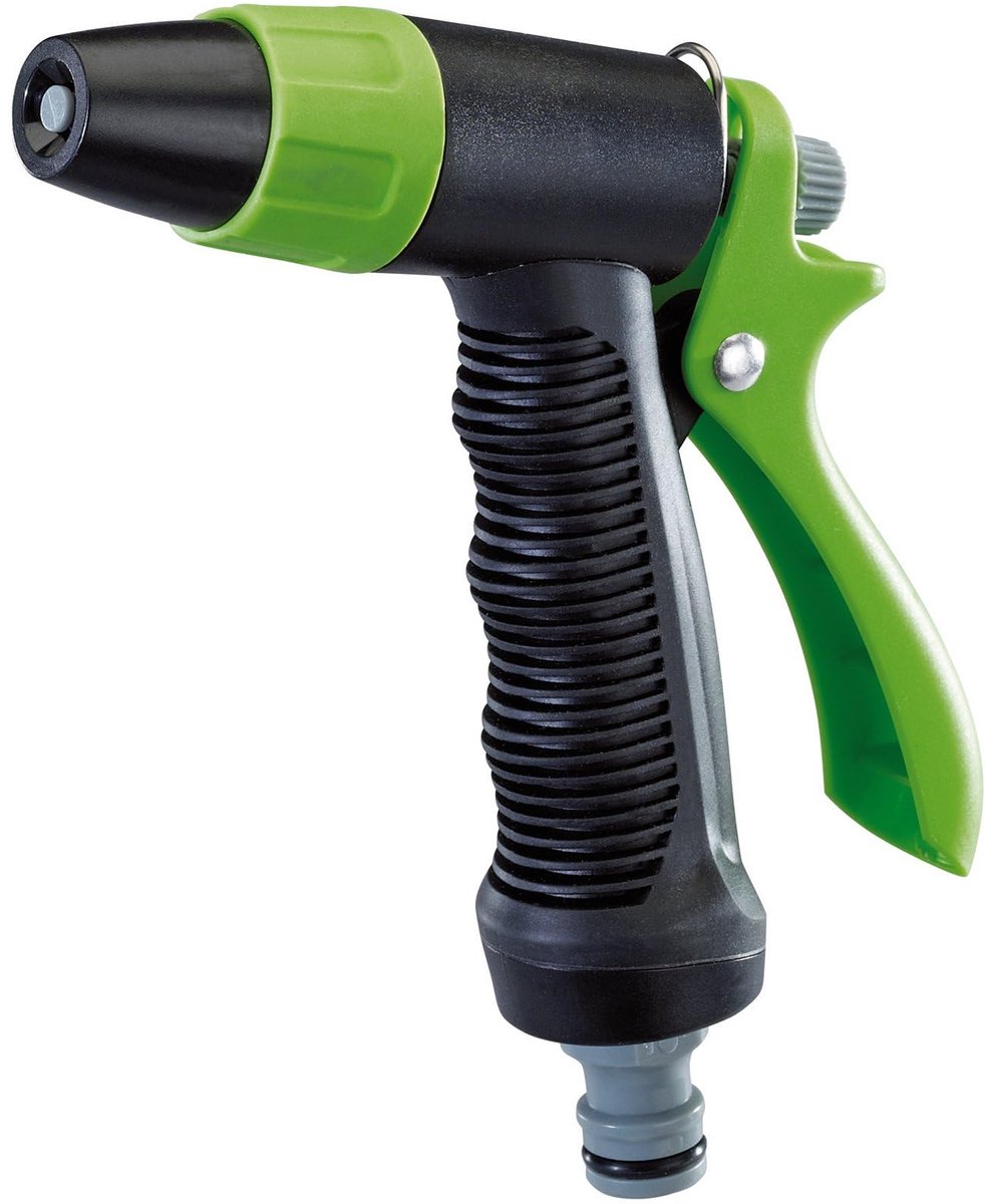 Verstelbare spuitpistool met zachte grip, blauw