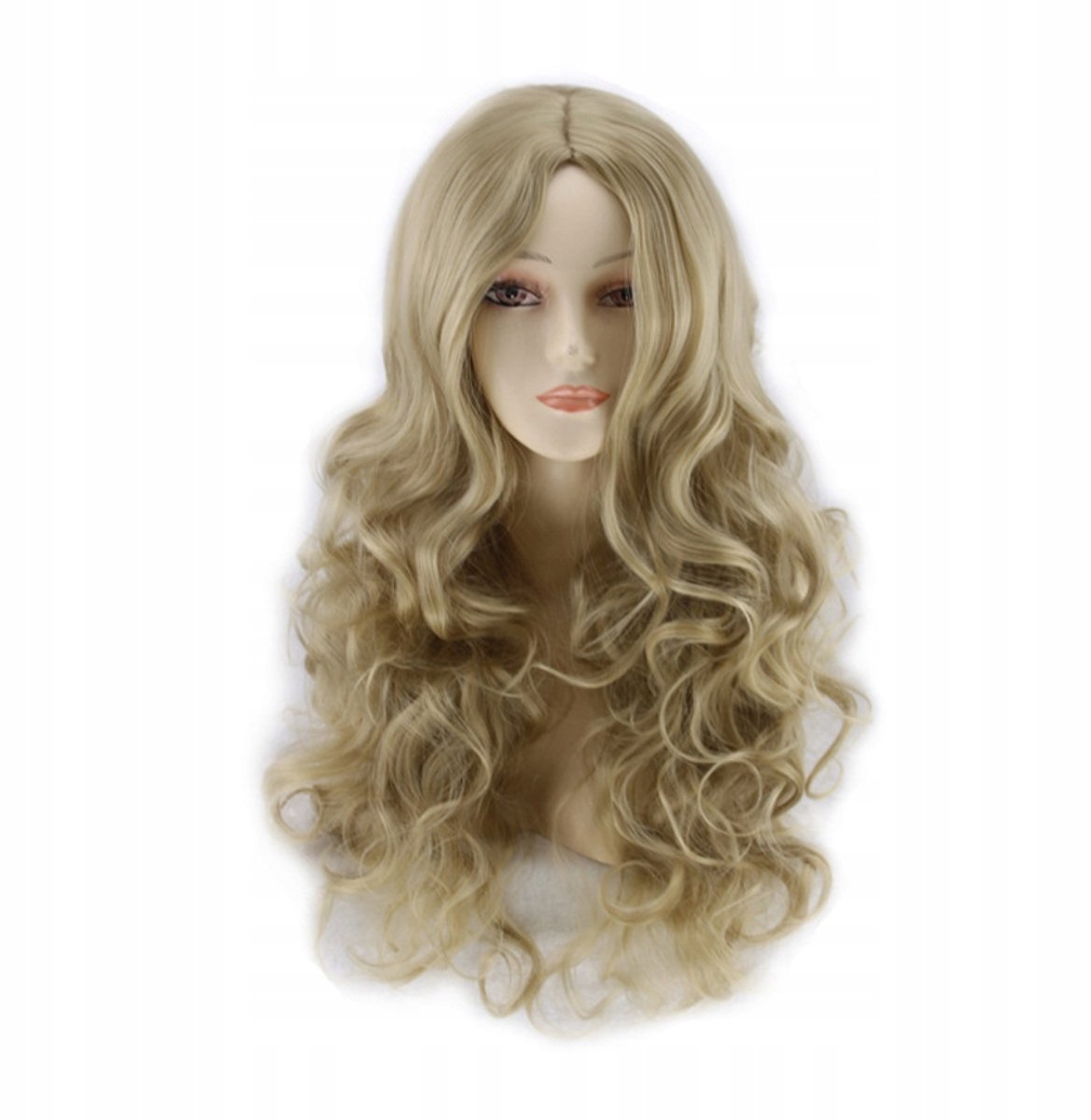 Damespruik Assepoester Blond Lange Cosplaypruik
