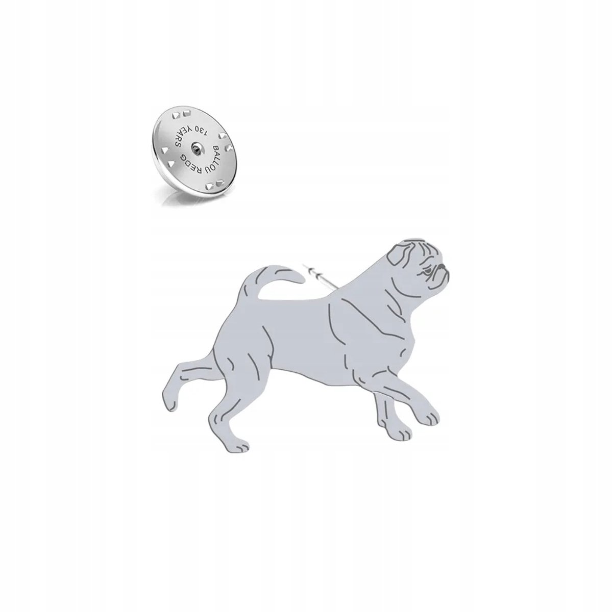 Zilveren Broche Gryfonik Brabancki 925 - Uniek Cadeau