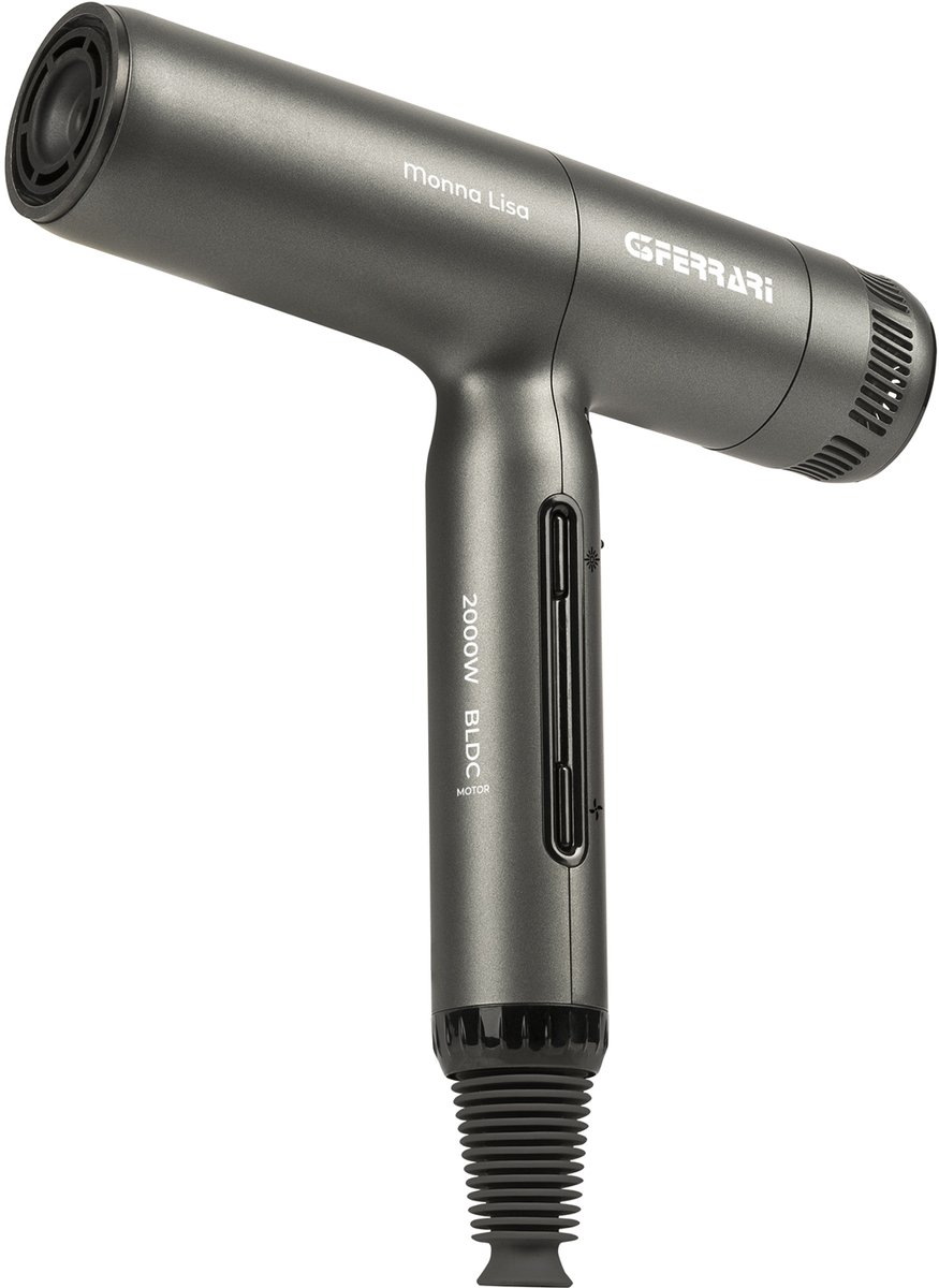 G3 Ferrari Monna Lisa – 5-in-1 Föhn & Haarstyler – 1200W – BLDC Motor 110.000 RPM – Ionische Technologie – 3 Snelheden – 4 Temperatuurstanden – Inclusief Styling Opzetstukken