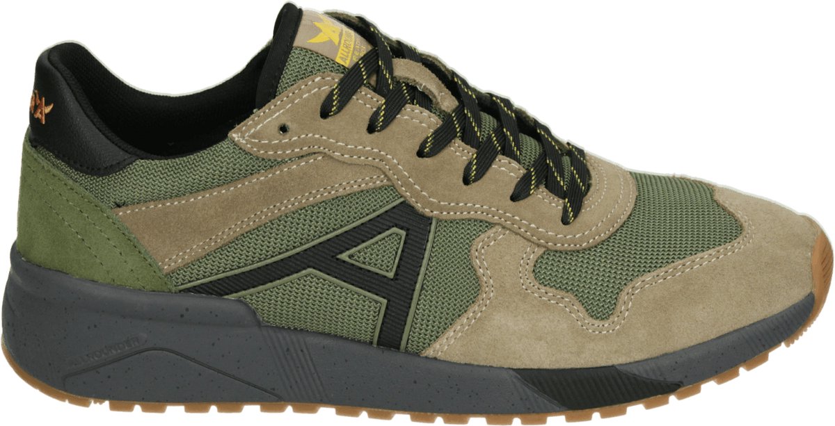 Mephisto Allrounder - SPEED 2 C.SUEDE 44 - Lage sneakersVrije tijdsschoenenHeren sneakers - Kleur: Groen - Maat: 46.5