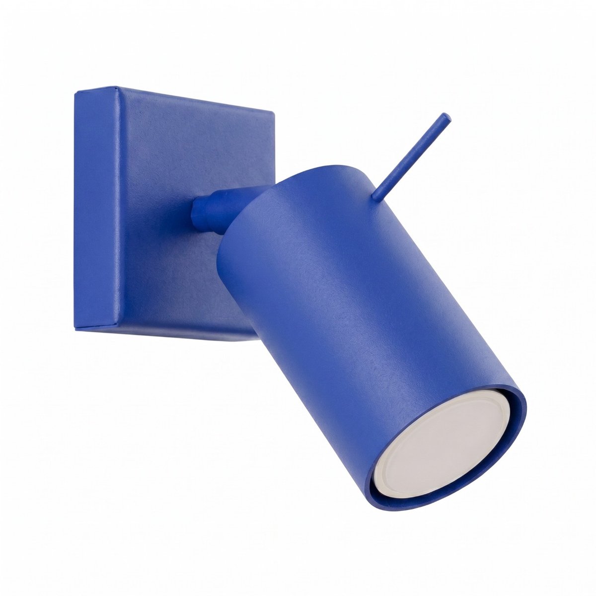 Sollux Lighting Wandlamp RING - GU10 - ultramarijn - staal - 8x16x8cm