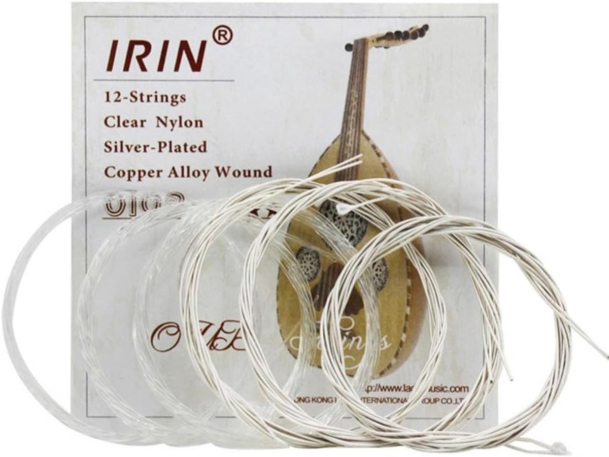Old Strings, Silver Plated Nylon Copper Alloy, Durable and Musical for Old Instruments, 12 Strings, Replacement Part - ShopVlot