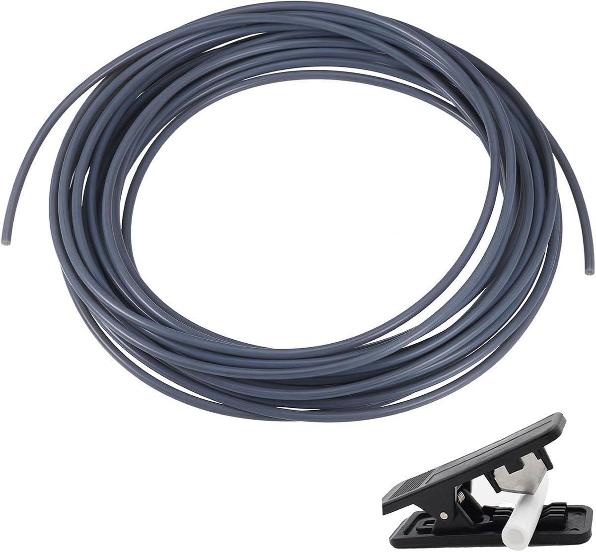 10 m PTFE Hose with Cutter, PTFE Tube 3D Printer Hose, for Bambu Lab A1, A1 Mini, P1P, P1S, X1C and for Creality K1 - ShopVlot