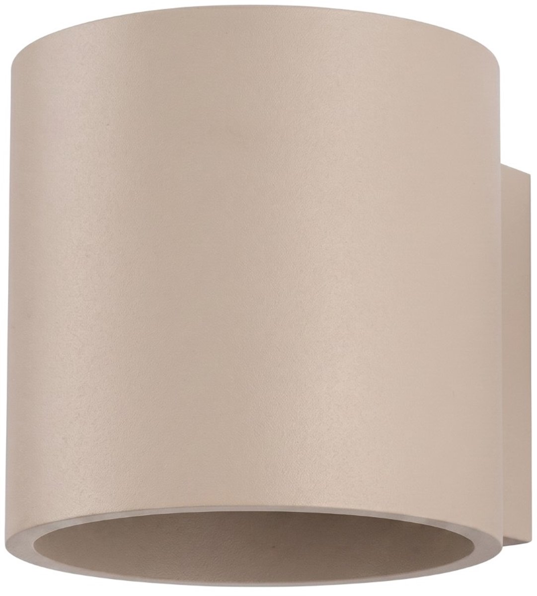 Sollux Lighting Wandlamp Orbis - G9 - taupe - aluminium - 10x12x10cm