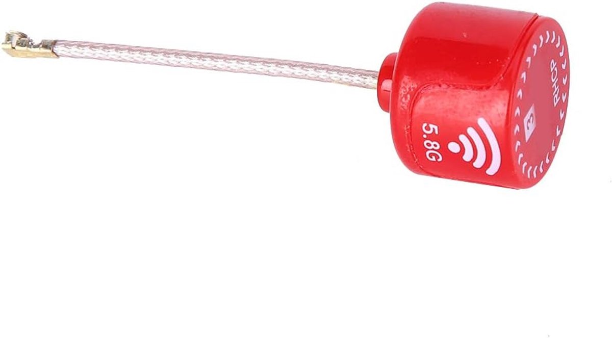 5.8Ghz 3dBi LHCP High Gain Antenna for FPV Racing Drone RC Parts Accessory Red (UFL) - ShopVlot