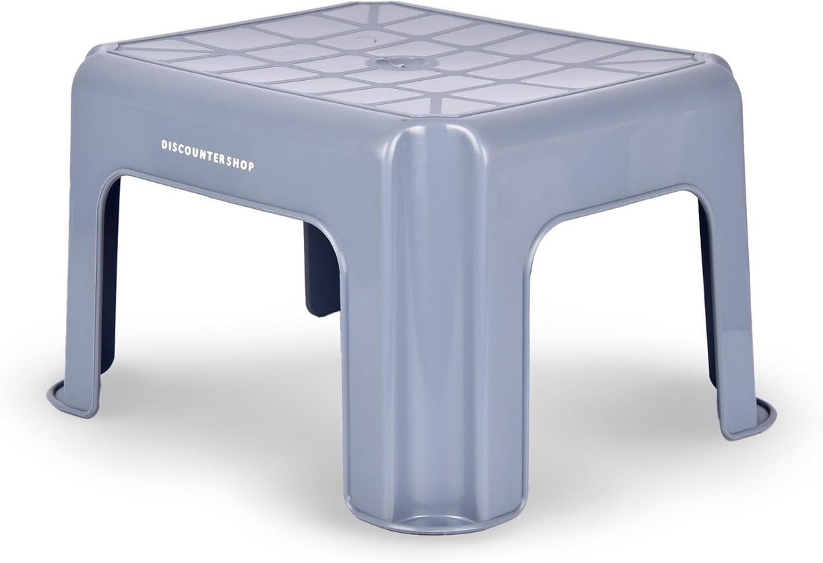 Kinderen krukje - blauw - lichtgewicht en stevig - ideaal voor thuisgebruik - ShopVlot
