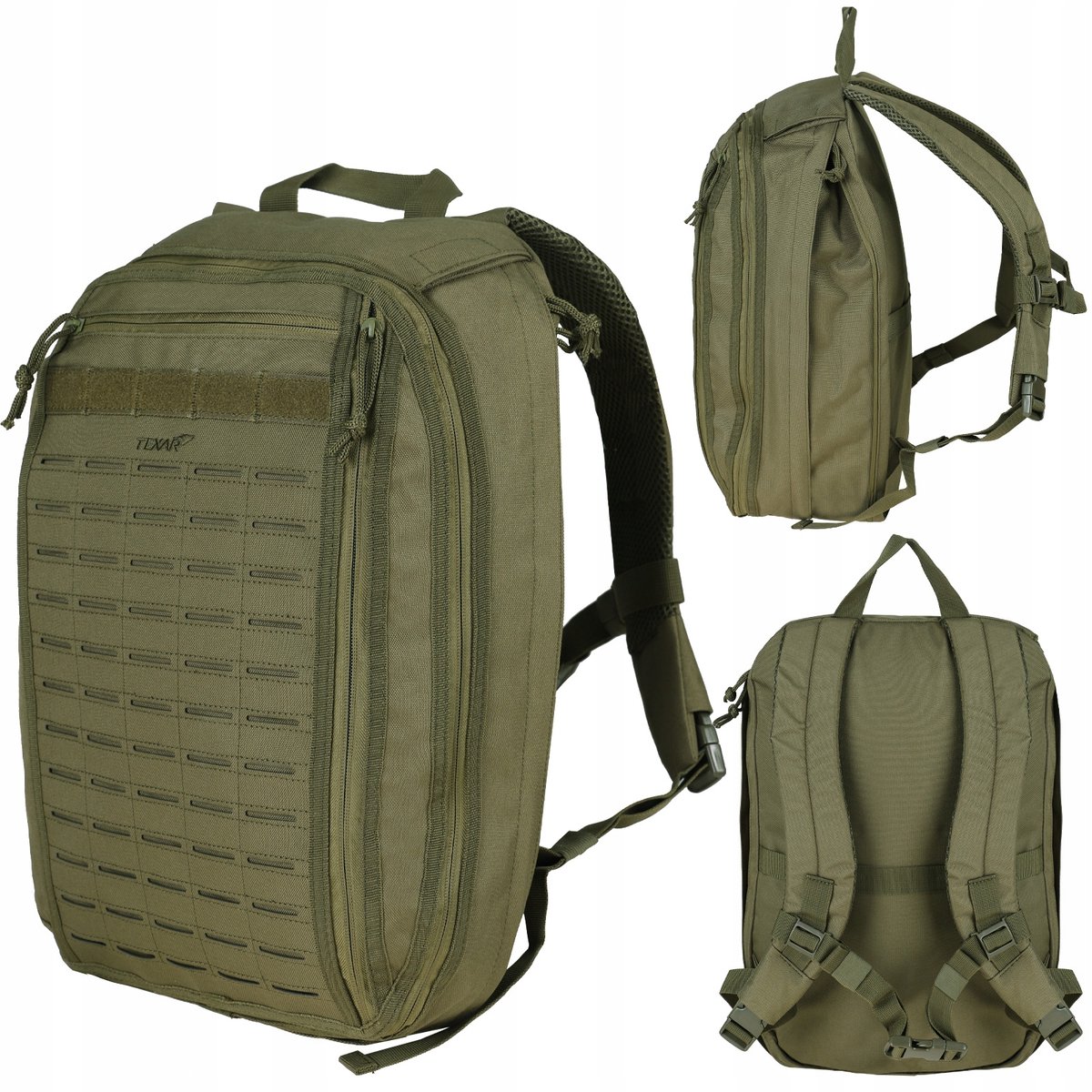 Texar SkyPack 27L: Tactische Rugzak voor Stad & Outdoor - Olive