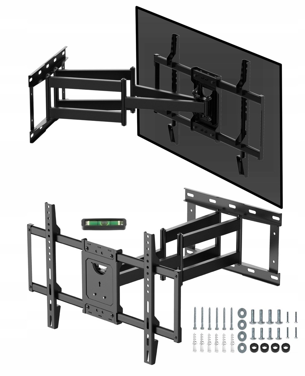 Verstelbare TV-muurbeugel 65cm voor 32-65 inch, hoekmontage