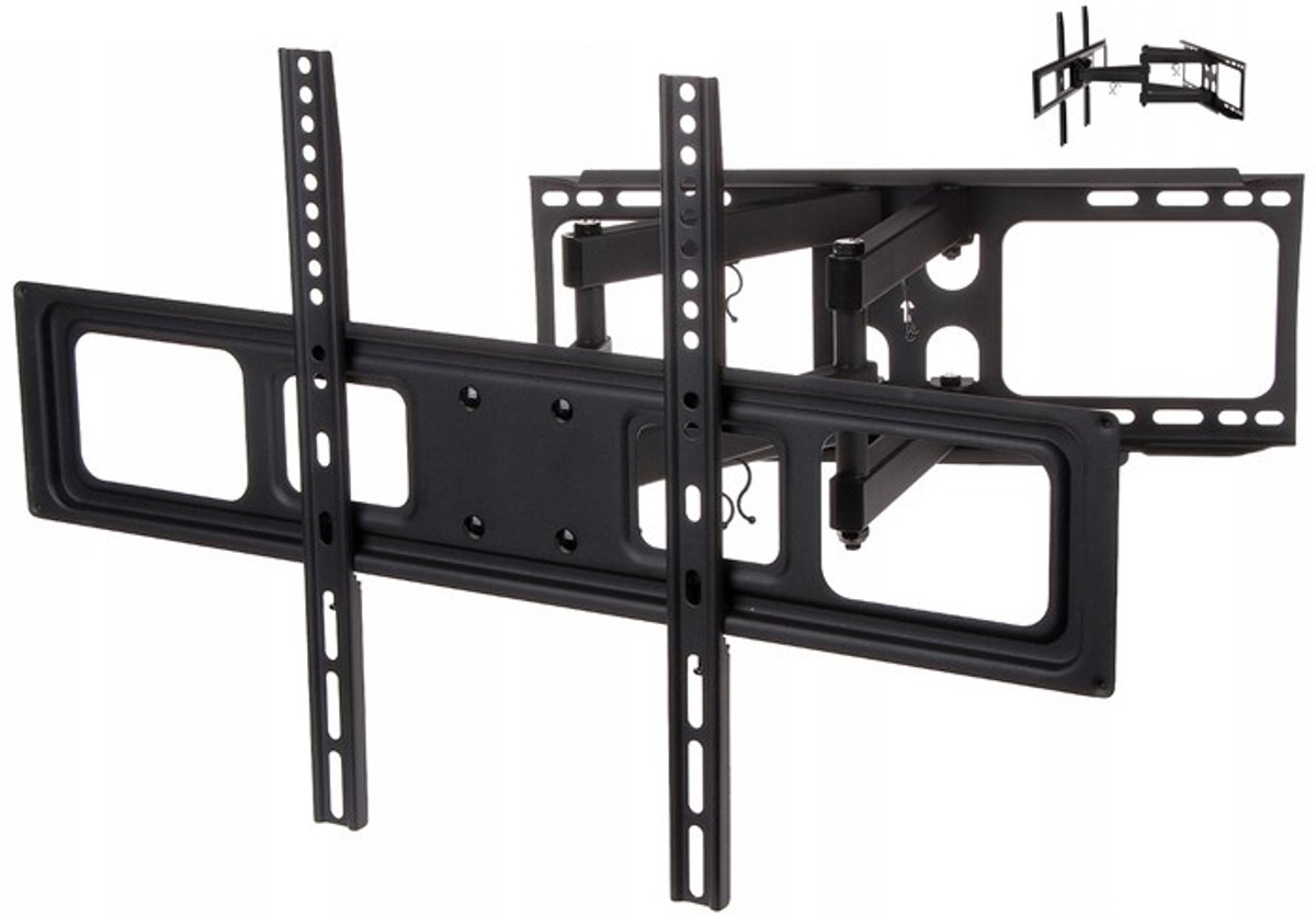 Verstelbare TV Muurbeugel 55 inch - Robuust & Flexibel