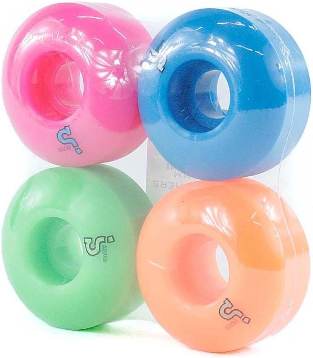 Skateboardwielen Skate wielen Skateboarden Disco design 53mm