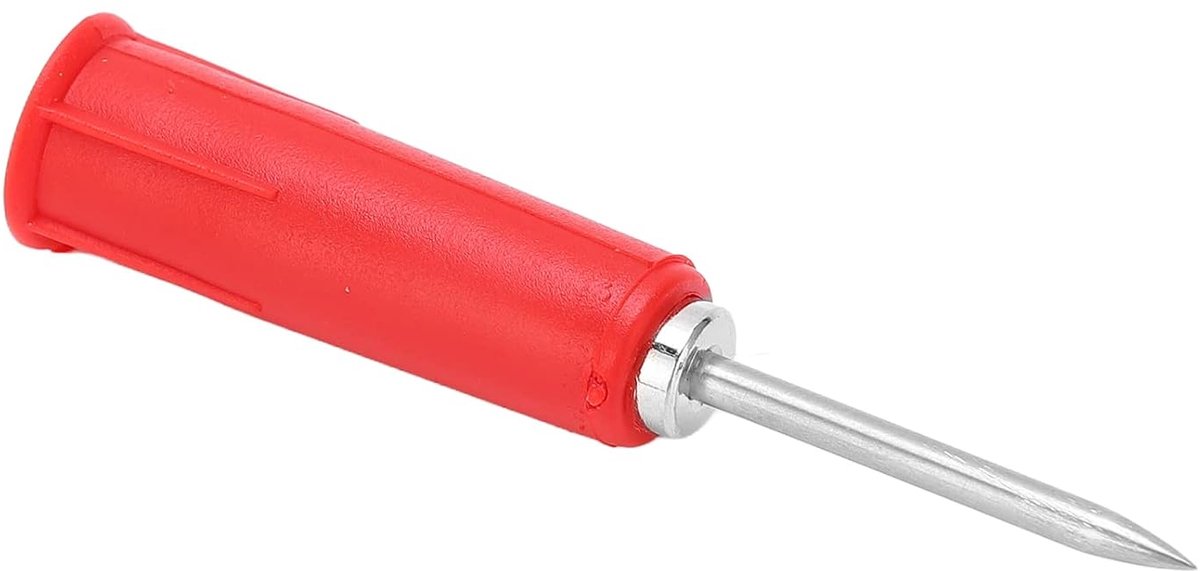 Testsondes Set - Meetpennen Isolatiepennen - Elektrisch Testen - Draaddoorborend Ontwerp - 2-4 mm - Rood