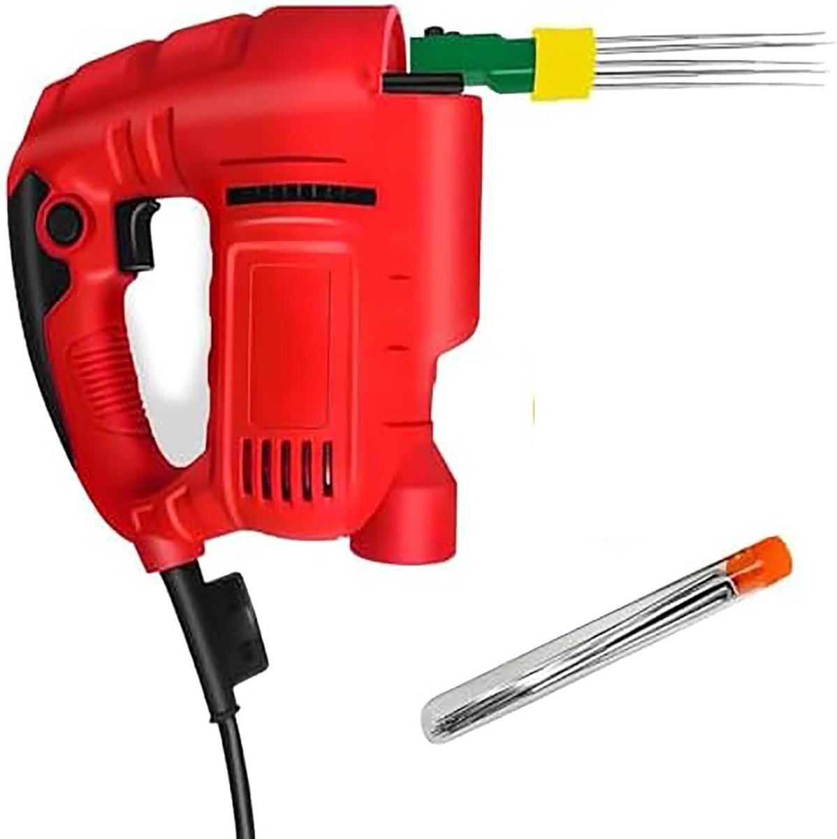 Naaldvilten Machine - Elektrische Viltmachine - Handgemaakte Creaties - Verstelbare Snelheid - 1-7 Naalden - Zwart