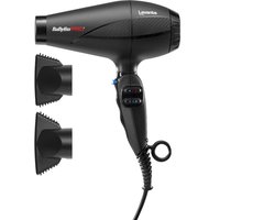BabylissPRO Levante Föhn BAB6950IE - 2100W AC motor - Ionische functie - 141 km/h - 2 blaasmonden - Professionele haardroger