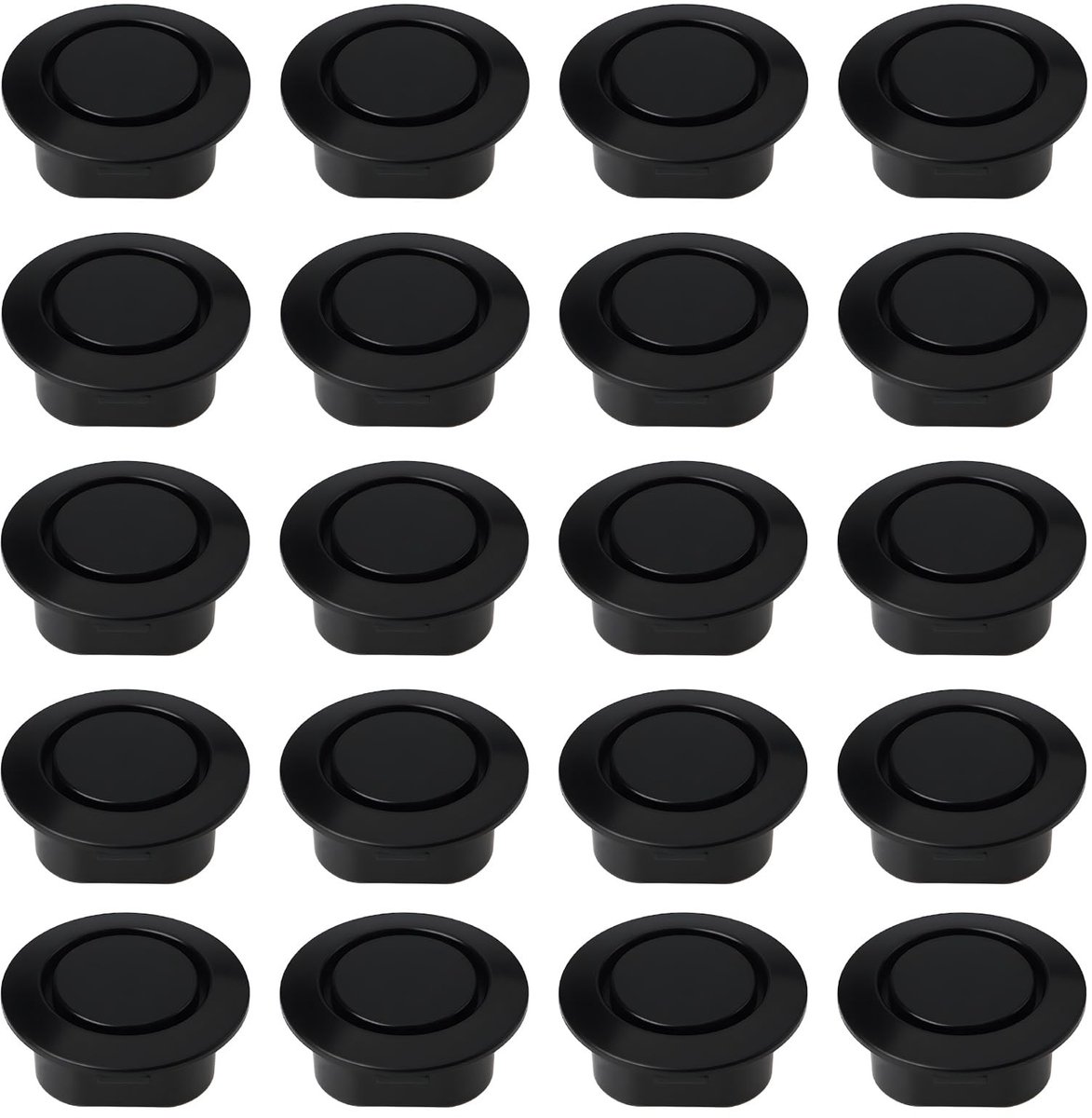 Dailygoods - Set van 20 Radar Gat Covers voor Auto Bumpers