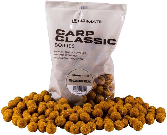 Ultimate Carp Classic Boilies 15mm 5kg - Scopex - Boilies van Ultimate — afbeelding 3