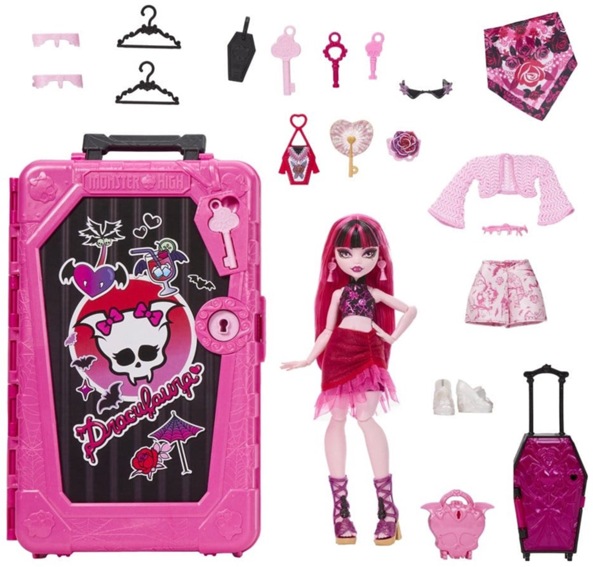 Monster High Skulltimate Secrets - Draculaura Oasis - Modepop — afbeelding 9