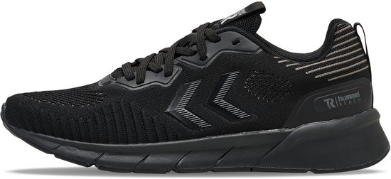 Hummel Heren Reach TR Flex Sneaker Runningstijl Schoen 225210 0480 Black/Black