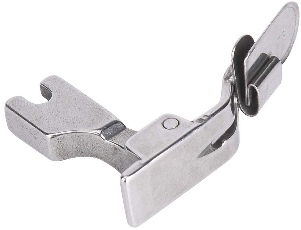Dailygoods- Naaivoet Stalen Platte Naaivoet - Opvouwbare Naaivoet - Slijtvast - Eenvoudige Installatie - Hoogwaardige Materialen - Breedte 6 mm - Naaimachinevoet