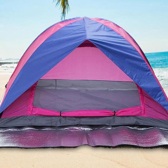Aluminiumfolie Camping Mat 200x200CM - Waterdichte en Isolerende Slaapmat voor Buiten van Merkloos — afbeelding 2