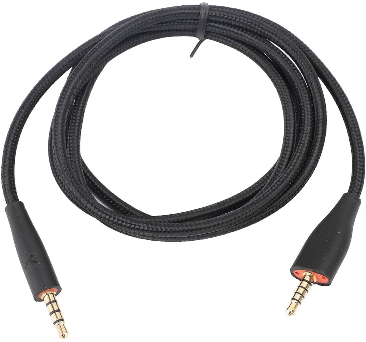 Dailygoods - Vervangende Headset Kabel - 3.5Mm - 1.2M - Zwart - Geschikt voor MMX100 - Hoogwaardige geluidskwaliteit - Duurzaam ontwerp