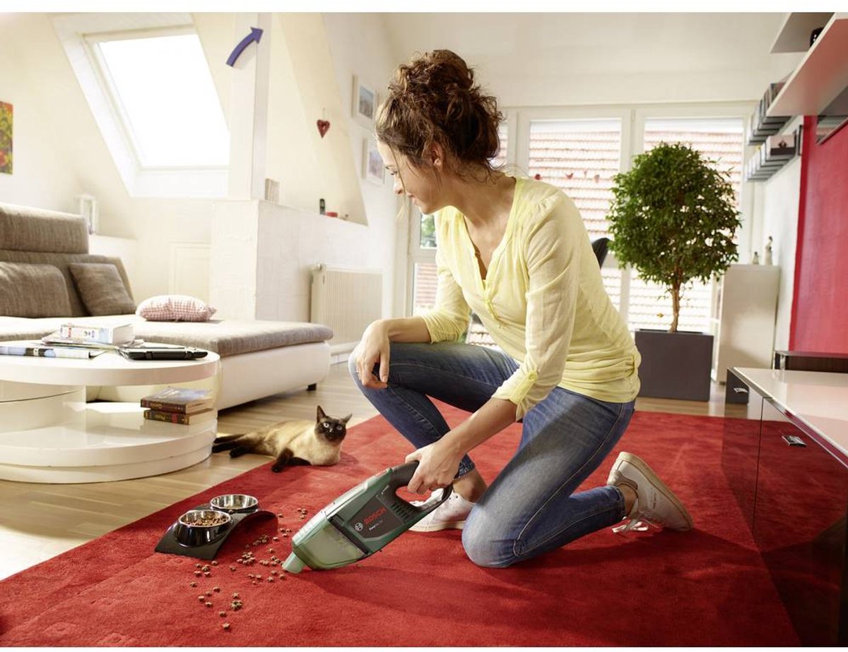 Bosch EasyVac 12 Kruimelzuiger Draadloos Zwart met Accu - afbeelding 3