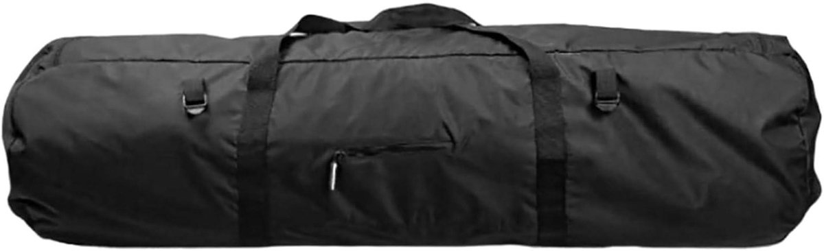 Reis opbergtas - Duffle bag - Outdoor uitrusting - Waterdichte coating - 90 cm - Zwart
