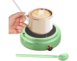 Drank Verwarmer - Mok Warmer - Warme Dranken - Magnetische Levitate - 12.2 cm - Groen
