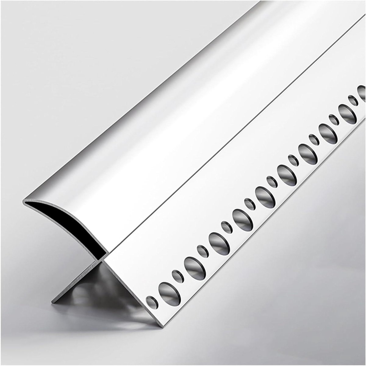 Metalen Druppelrand - Waterafvoerstrip - Voorkomt Waterschade - Verstelbare Lengte - 30 mm Breed - Aluminium