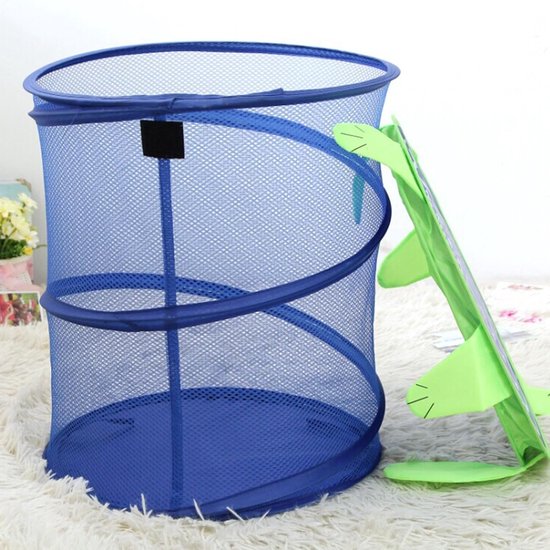 Opbergmand Badspeelgoed - Strandspeelgoed Draagvat - Afval Buiten - Windbestendig Ontwerp - 41.3 x 40.3 cm - Kleine Schildpad — afbeelding 3