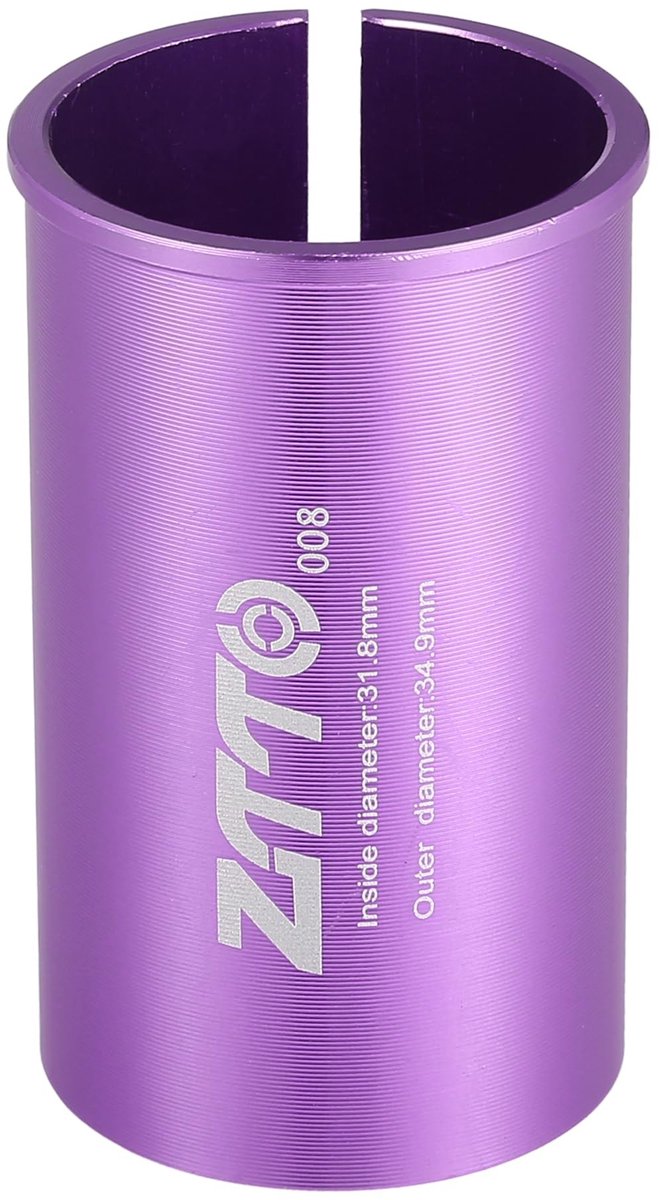 Dailygoods - Fiets Zadelpen Adapter 31.8mm naar 34.9mm