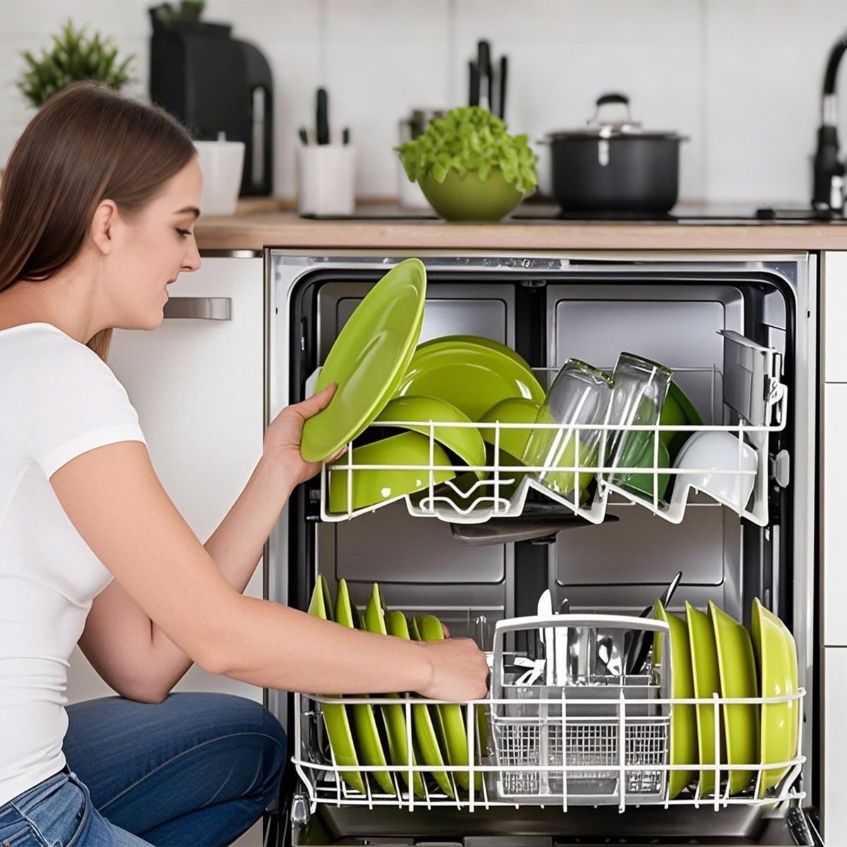 Dailygoods- Bestekmand Hoogwaardige Kwaliteit - Bestekhouder - Bestekkorf - Vaatwasser Accessoire - Duurzaam - Veilig Opslag - Afwasmand